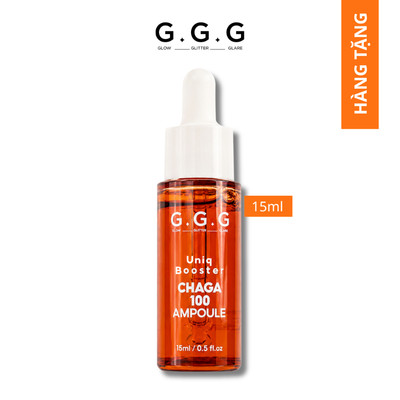[HÀNG TẶNG KHÔNG BÁN] Booster Nấm Chaga 2.0 serum cấp ẩm chuyên sâu làm dịu & phục hồi da tức thì 15ml