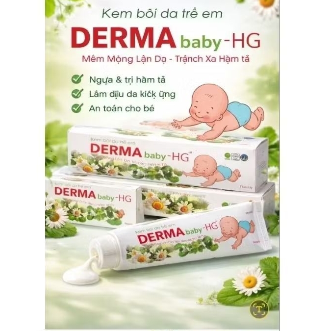 KEM BÔI HĂM TẢ DERMA BABY_HG