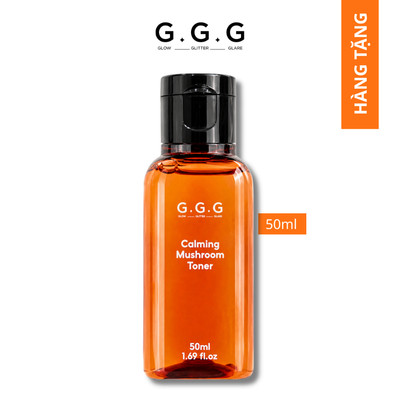 [HÀNG TẶNG KHÔNG BÁN] Toner Nấm Không cồn Hỗ Trợ Cấp ẩm Dịu da tức thì - G.G.G Calming Mushroom Toner 50ml