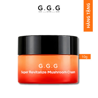 [HÀNG TẶNG KHÔNG BÁN] Kem Nấm Dưỡng Da Hỗ Trợ Cấp Ẩm Sâu GGG Super Revitalize Mushroom Cream 10g