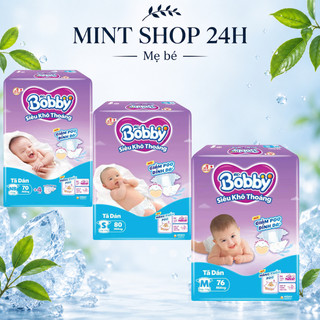 [Hỏa tốc-mã Live/Video] tã dán bobby L68 miếng cho bé từ 9-13kg