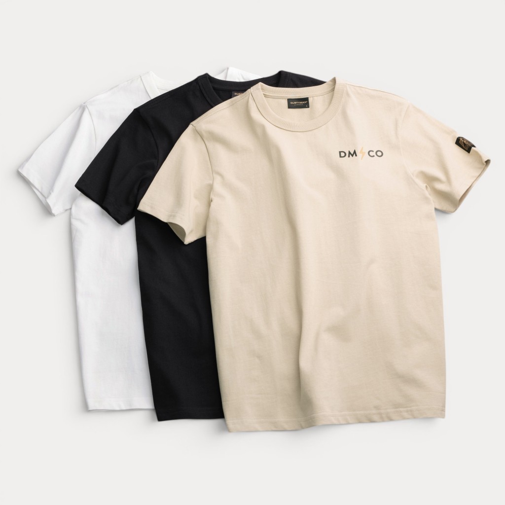 Áo Thun Nam Bolt Dustyman Cổ Điển, Vải Cotton Cao Cấp, Co Giãn, Thoáng Mát, Form Regular Fit | BigBuy360 - bigbuy360.vn