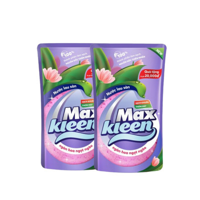 [FOC] Combo 2 Túi Nước giặt MaxKleen 600gram mùi ngẫu nhiên