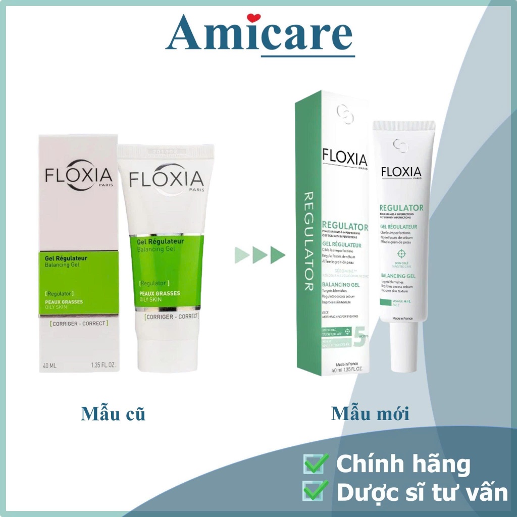 ✅[CHÍNH HÃNG] Floxia Gel Dưỡng Cho Da Dầu, Giúp Giữa Ẩm Và Làm Dịu, Ngăn Mụn Balancing Gel Regulator
