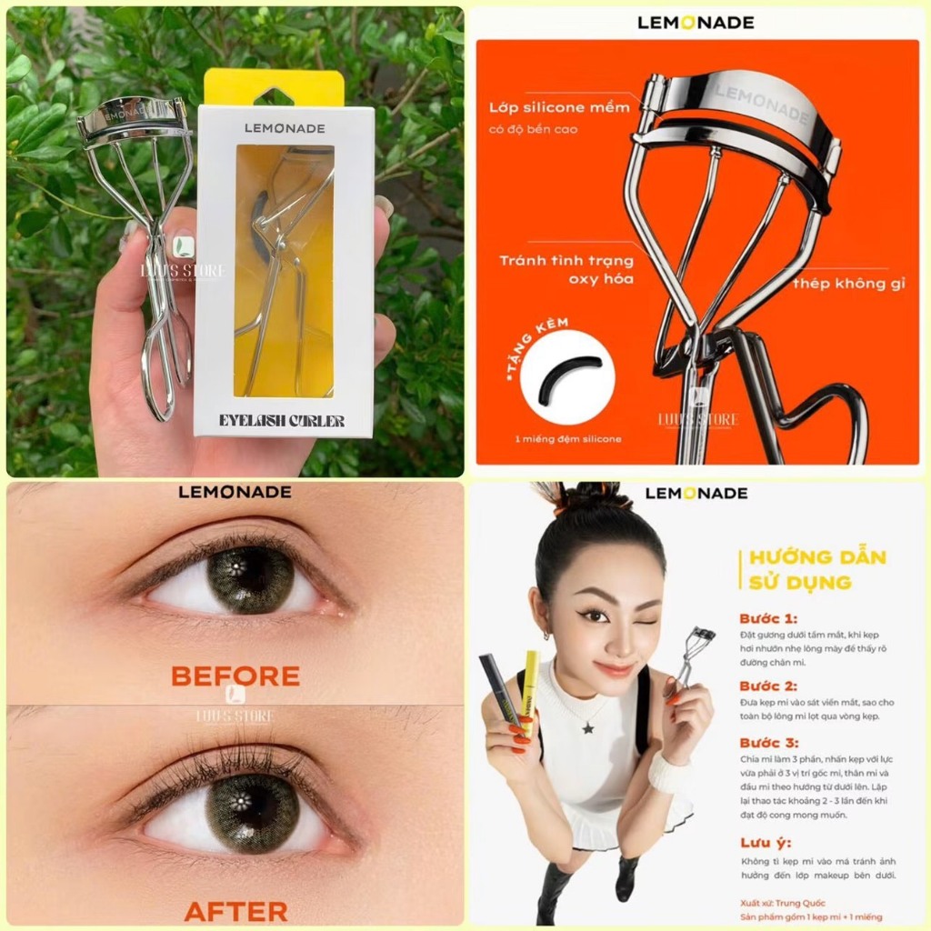Kẹp mi Lemonade eyelash curler 22g
