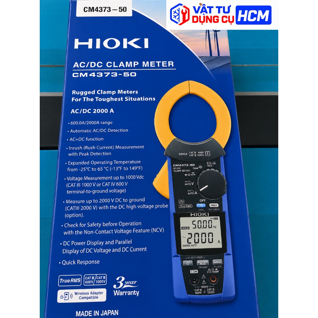 Ampe kìm HIOKI CM4373-50 đa năng