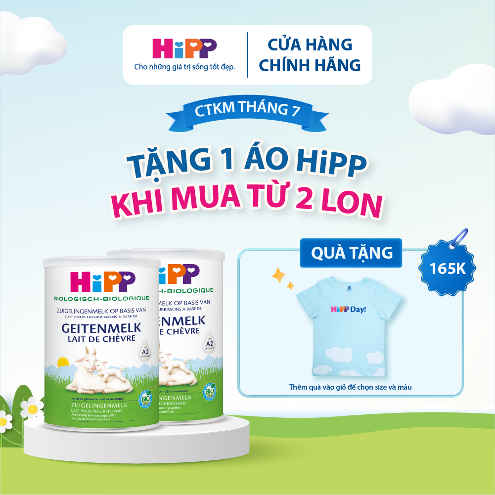 [KOL][Full] Sữa dê HiPP Organic 400g