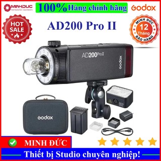 Đèn Flash Godox AD200, AD200Pro, AD200 Pro II - MINH ĐỨC CAMERA