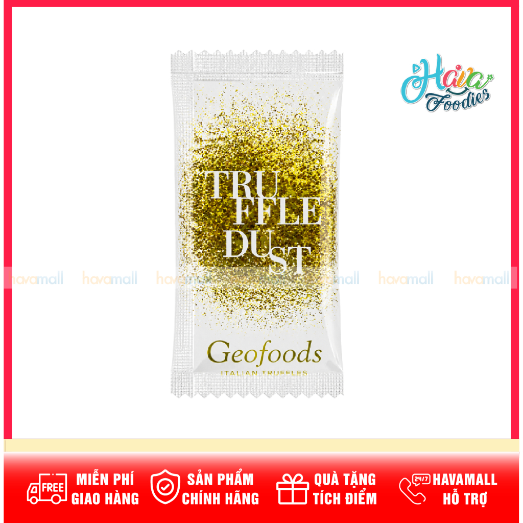 Bột Gia Vị Nấm Truffle Geofoods 1.5g – Geofoods Italian Truffle Seasoning Dust