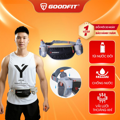 Túi chạy bộ có 2 ngăn đựng nước chính hãng GoodFit GF109RB