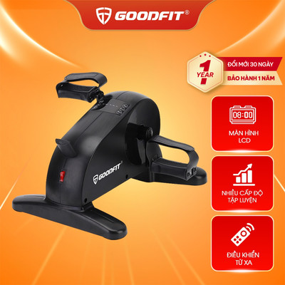 Xe đạp thể dục tại nhà, hỗ trợ phục hồi chức năng chính hãng GoodFit GF008MB, trợ lực điện