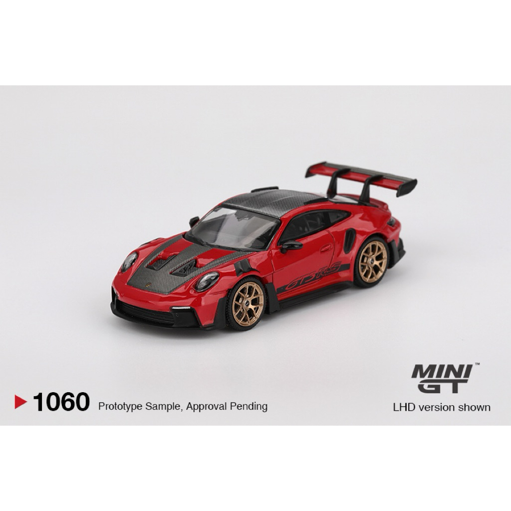 Mini GT Chính Hãng #1060 Porsche 911 (992) GT3 RS