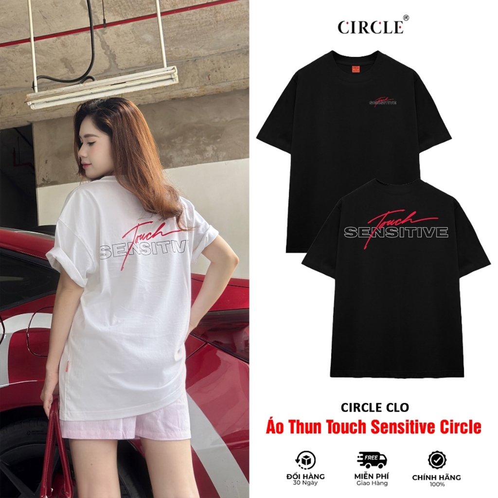 Áo Thun Touch Sensitive Circle Cotton Unisex - CIRCLE CLO