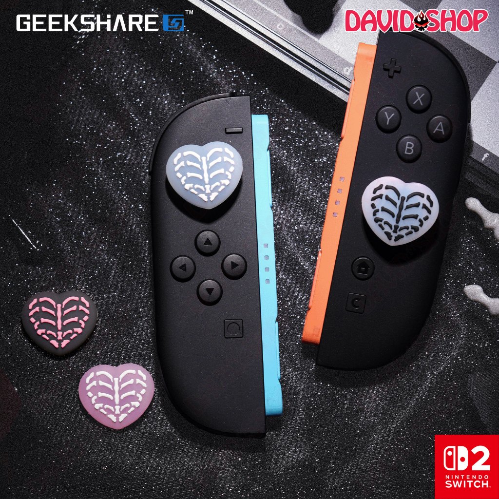 Núm bọc analog (GeekShare) Xương Trái Tim cho Joy-Con 2, Pro Controller 2 - Nintendo Switch 2