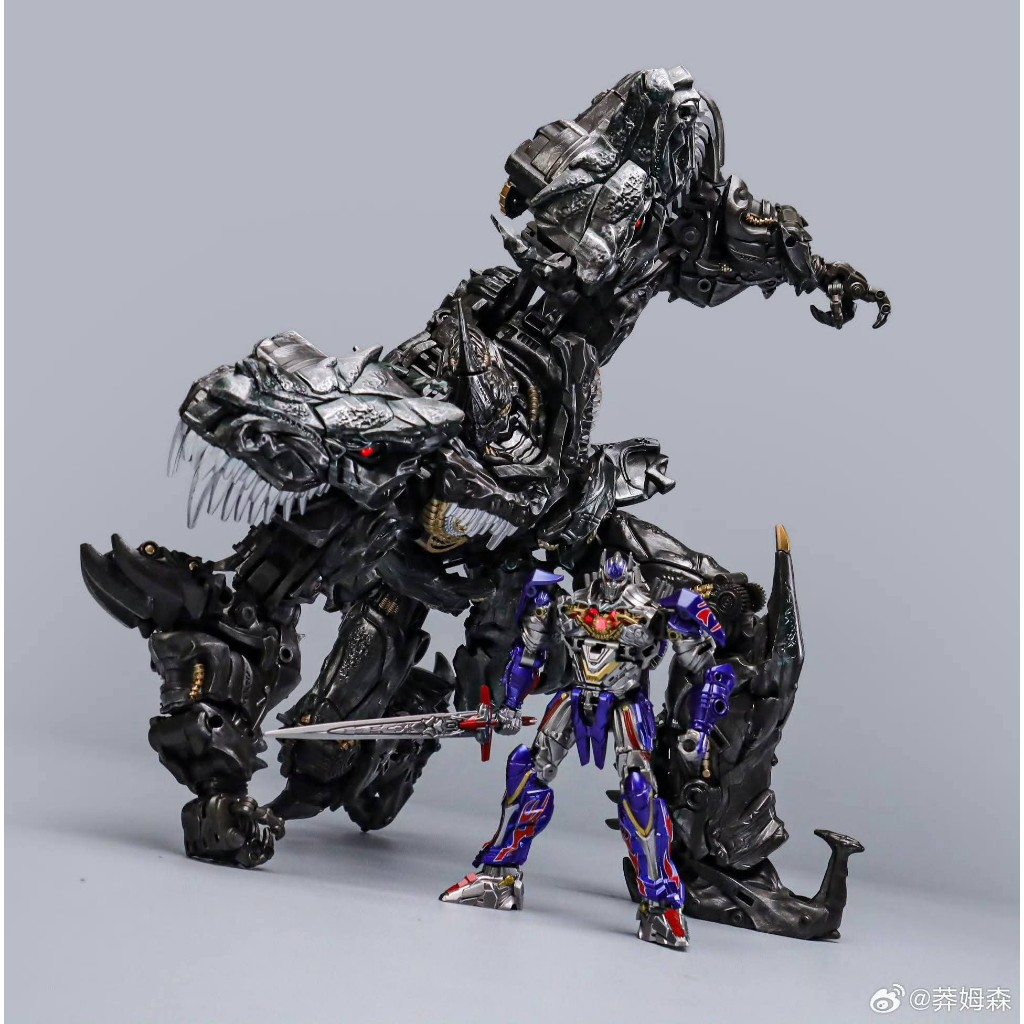 Mô Hình Robot Khủng Long - G-CREATION - MTST01ML - Grimlock & Optimus Prime - Khung Kim Loại
