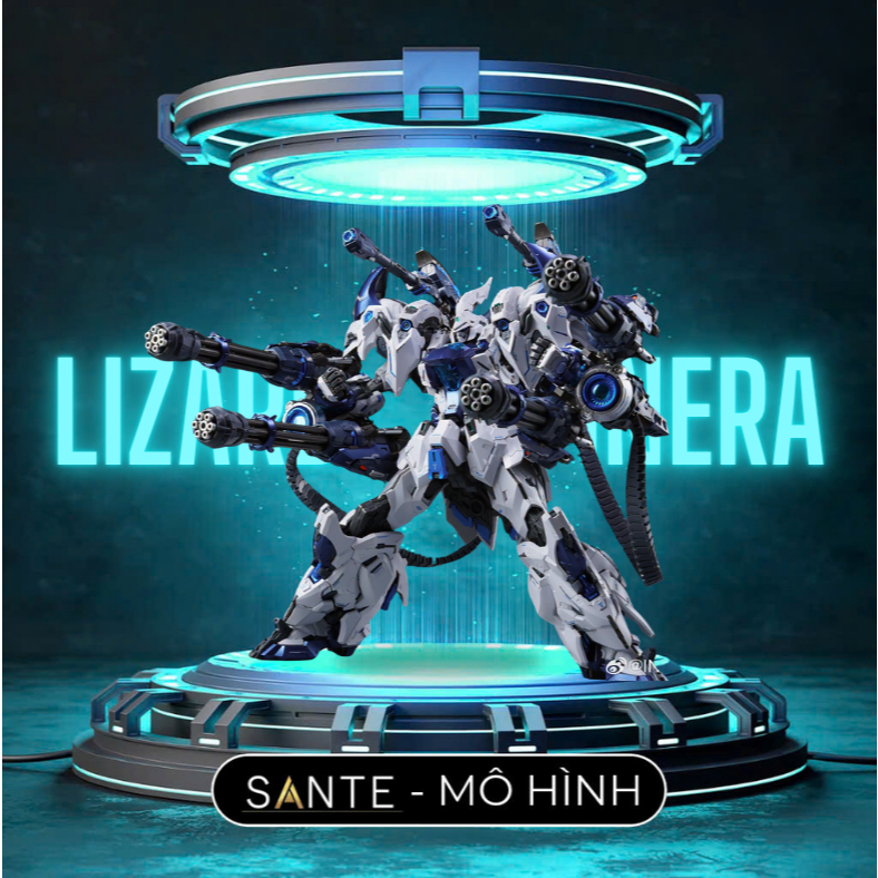 [ Hàng Sẵn ] Mô hình lắp ráp IN ERA – Lizard white version