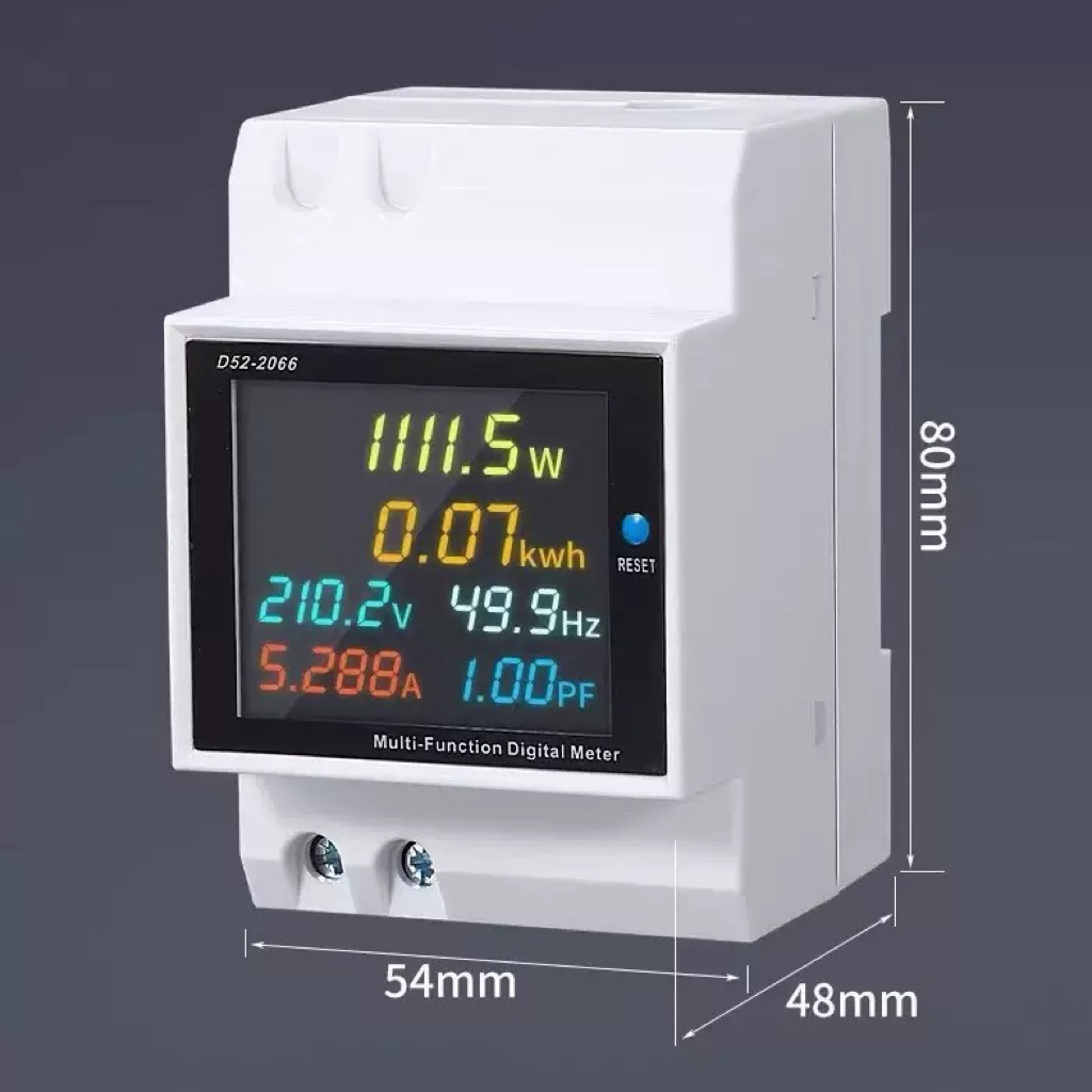 Đồng Hồ Đo Điện Áp D52-2066 AC 110V 220V 380V 100A