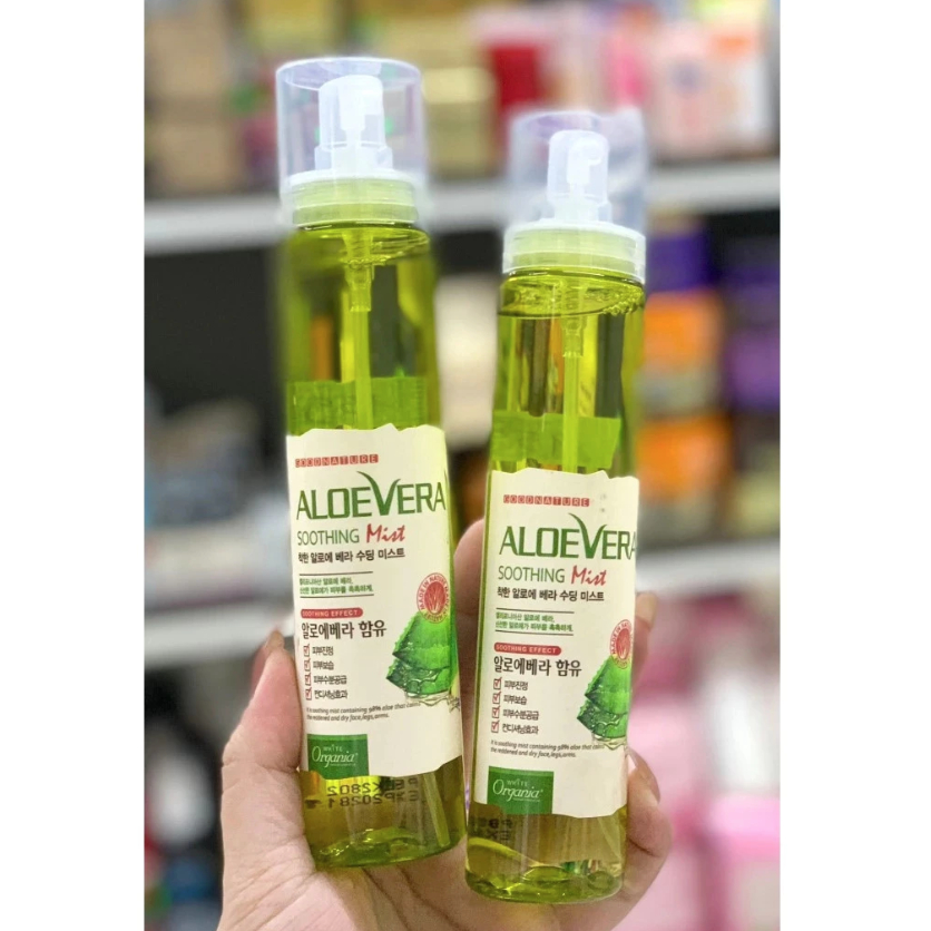 (Hàng CTY ) Xịt Khoáng Lô Hội Aloe Vera Soothing Mist 118ml -Xịt khoáng dưỡng da chiết xuất Lô hội 1