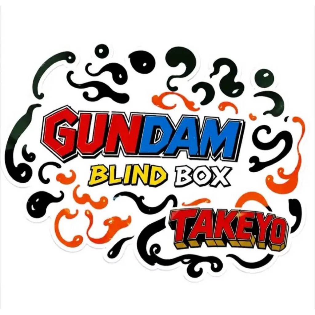 Gundam Blindbox x Takeyo – Hộp Keyrambit Gundam - Nhựa in 3D - KeySpin
