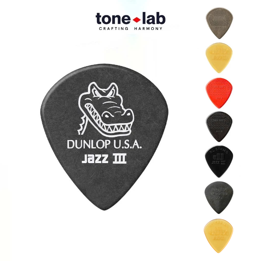 [Tone Lab] [HCM] Phím đàn Nylon Max-Grip/Nylon Max-Grip XL/Tortex Gator/Ultex Jazz III Jim Dunlop Gu