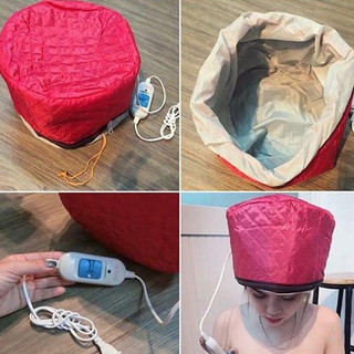 Mũ Hấp Tóc Nhiệt Ủ Tóc Cá Nhân Tại Nhà, Nón Hấp Dầu Chăm Sóc Tóc Hư Tổn Hỗ Trợ Kem Ủ Thẩm Thấu