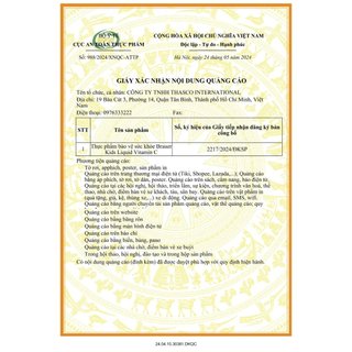 Brauer Liquid Vitamin C dạng lỏng (100ml)