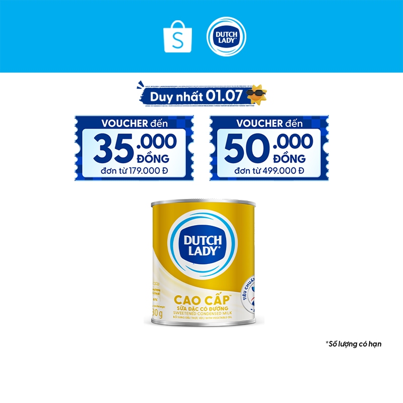 Sữa đặc Dutch Lady Cao Cấp lon 380g