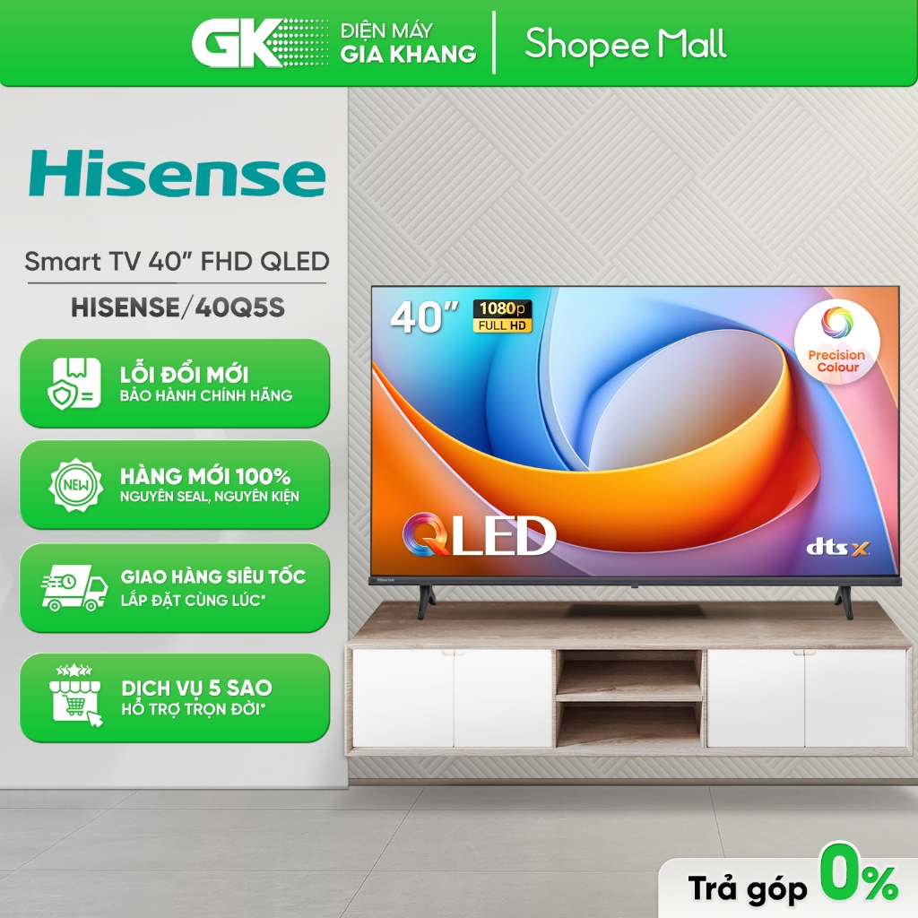 Q5S | Smart Tivi QLED Hisense 32Q5S 32 Inch | 40Q5S 40 Inch [Toàn Quốc]