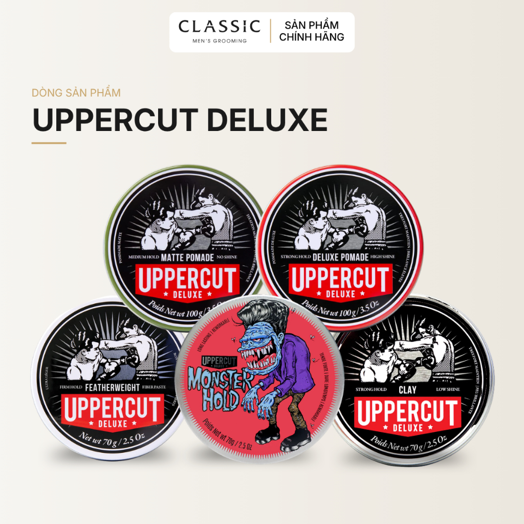 Sáp Vuốt Tóc Uppercut Deluxe