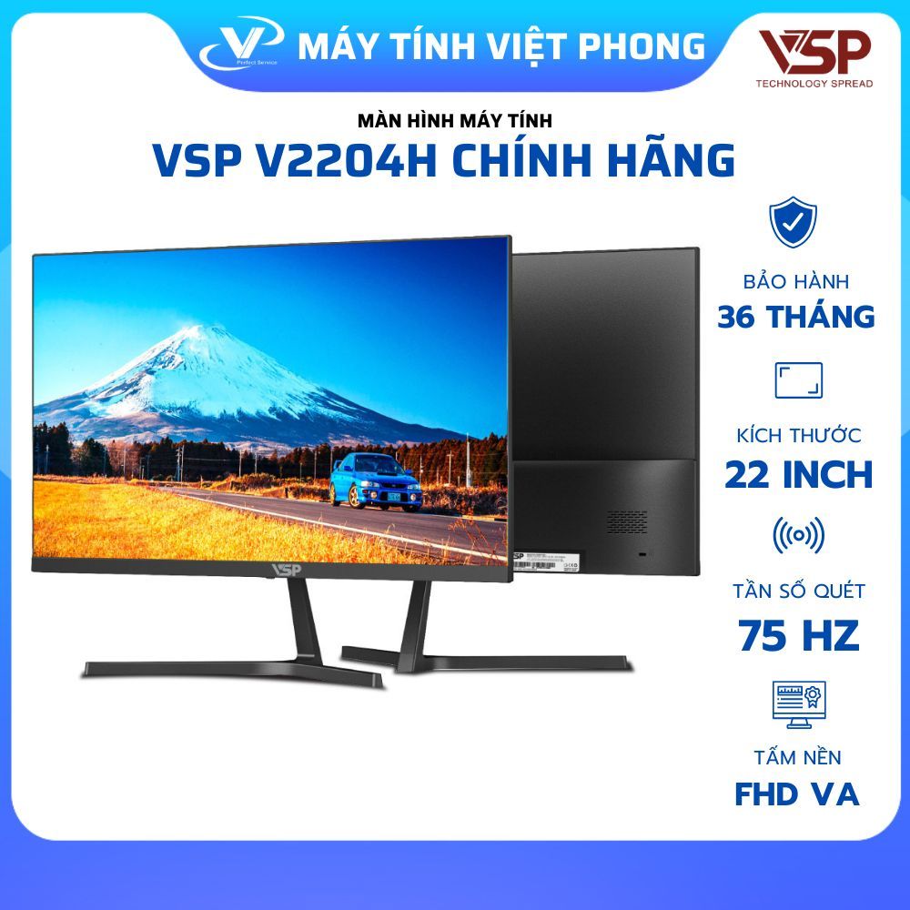 MÀN HÌNH GAMING VSP IP2706SG IP2709S IP2409S IP2408SG IP2205F CÁC MÃ CHÍNH HÃNG BẢO HÀNH 3 NĂM | BigBuy360 - bigbuy360.vn
