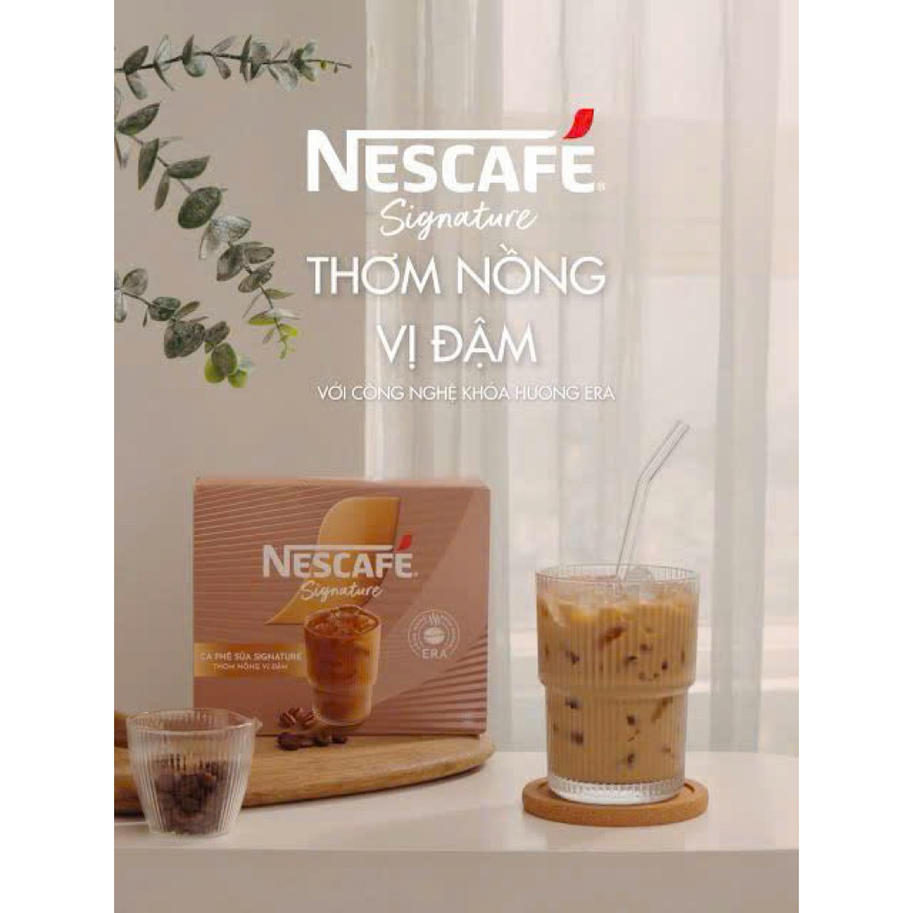 Cà Phê giá rẻ- Combo 5 hộp Nescafe Signature 200 k