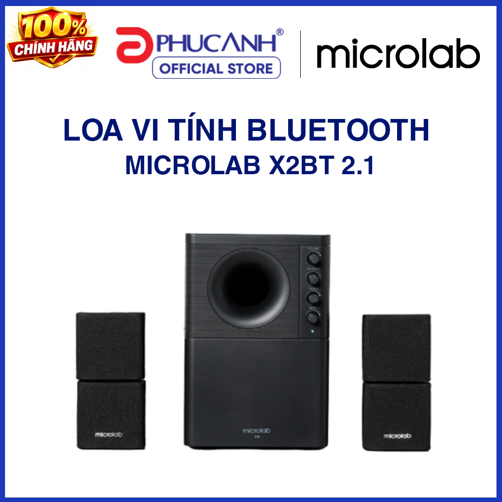 LOA VI TÍNH BLUETOOTH MICROLAB X2BT 2.1
