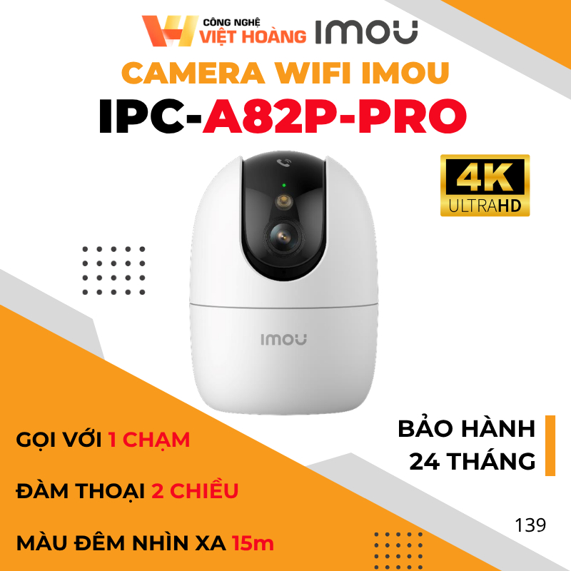 Camera WiFi Imou A82 - A32 - A52 - Ranger Mini Trong Nhà Xoay, Đàm Thoại