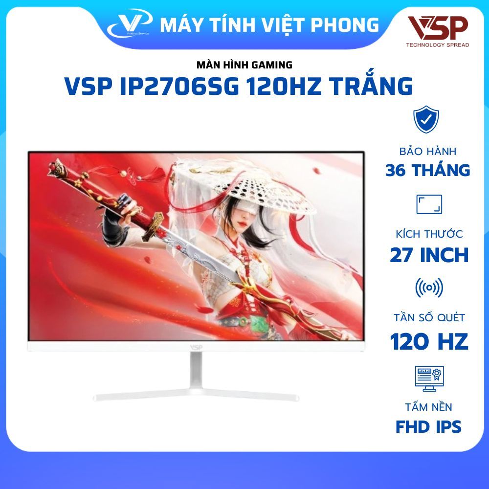 MÀN HÌNH GAMING VSP IP2706SG IP2709S IP2409S IP2408SG IP2205F CÁC MÃ CHÍNH HÃNG BẢO HÀNH 3 NĂM | BigBuy360 - bigbuy360.vn