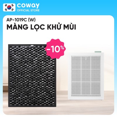 Màng lọc khử mùi cho Máy lọc không khí Coway Cartridge AP-1019C (W)