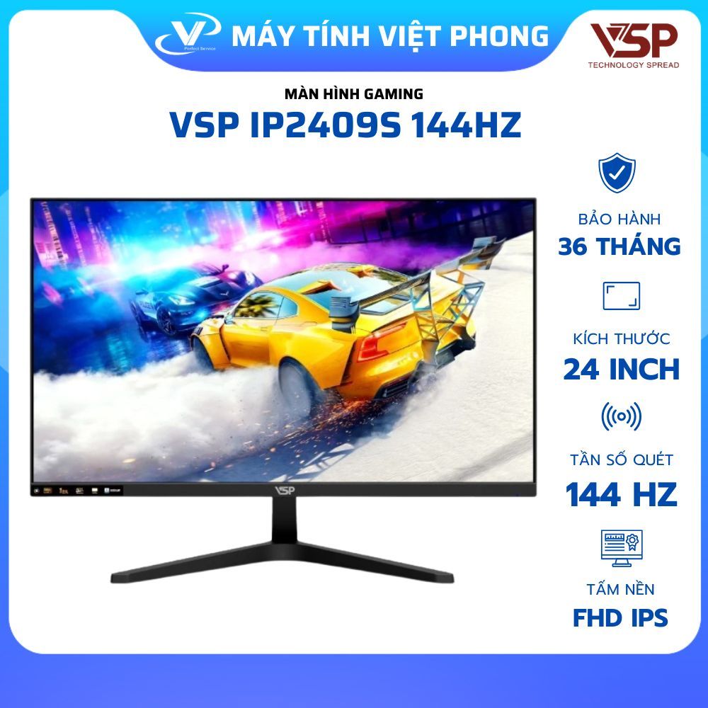 MÀN HÌNH GAMING VSP IP2706SG IP2709S IP2409S IP2408SG IP2205F CÁC MÃ CHÍNH HÃNG BẢO HÀNH 3 NĂM | BigBuy360 - bigbuy360.vn