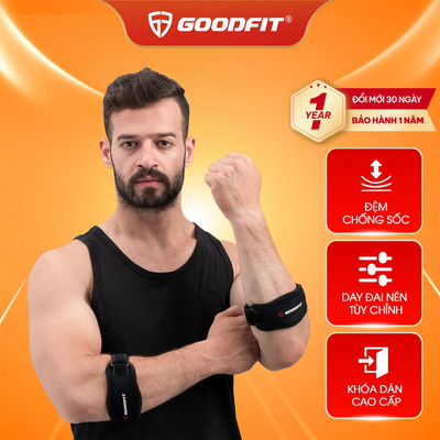 Băng bảo vệ khuỷu tay hỗ trợ tập Gym,Yoga GoodFit GF403E băng khuỷu tay, bó khuỷu tay
