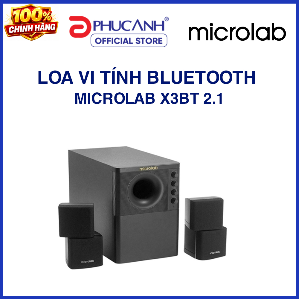 Loa vi tính bluetooth Microlab X3BT 2.1