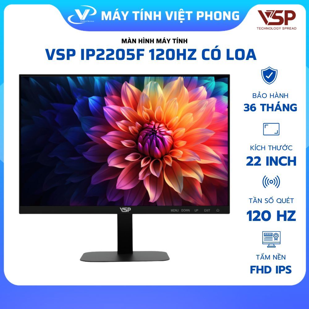 MÀN HÌNH GAMING VSP IP2706SG IP2709S IP2409S IP2408SG IP2205F CÁC MÃ CHÍNH HÃNG BẢO HÀNH 3 NĂM | BigBuy360 - bigbuy360.vn