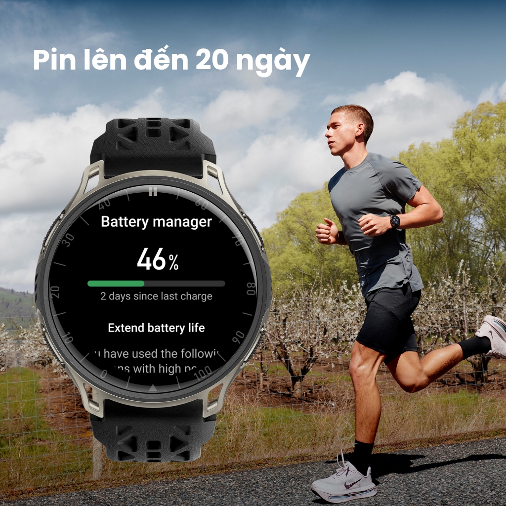 Đồng hồ thông minh Amazfit Cheetah 2 Pro | 1.32 inch - Track Run - Hàng chính hãng - Bảo hành 12 tháng | BigBuy360 - bigbuy360.vn