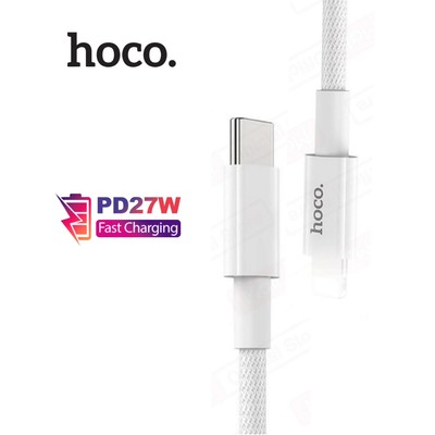 Cáp sạc nhanh PD27W Hoco XM6 TypeC to IP hỗ trợ truyền dữ liệu dùng cho 14 trở xuống , dài 1M