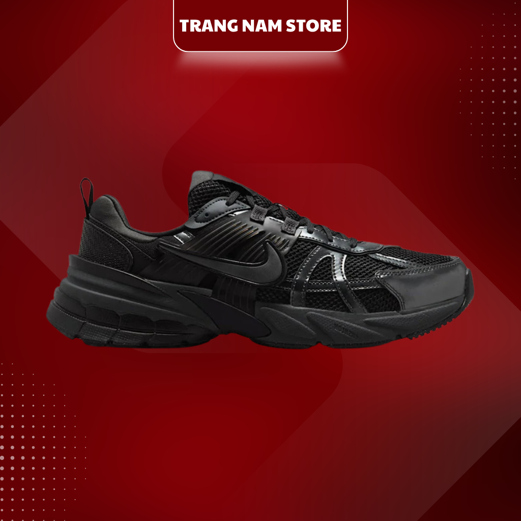 [ Chính Hãng ] Giày Pickleball Tennis Nike V2K Run ‘Black’ Cực Êm Chân. Full Box