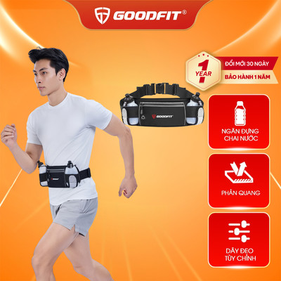 Túi đeo chạy bộ 2 ngăn đựng nước GoodFit GF120RB