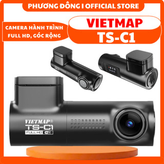 [TẶNG GEL THƠM] CAMERA HÀNH TRÌNH VIETMAP TS-C1 FULL HD TẶNG VIETMAP LIVE - GÓC QUAN SÁT RỘNG, GHI HÌNH VÒNG LẶP