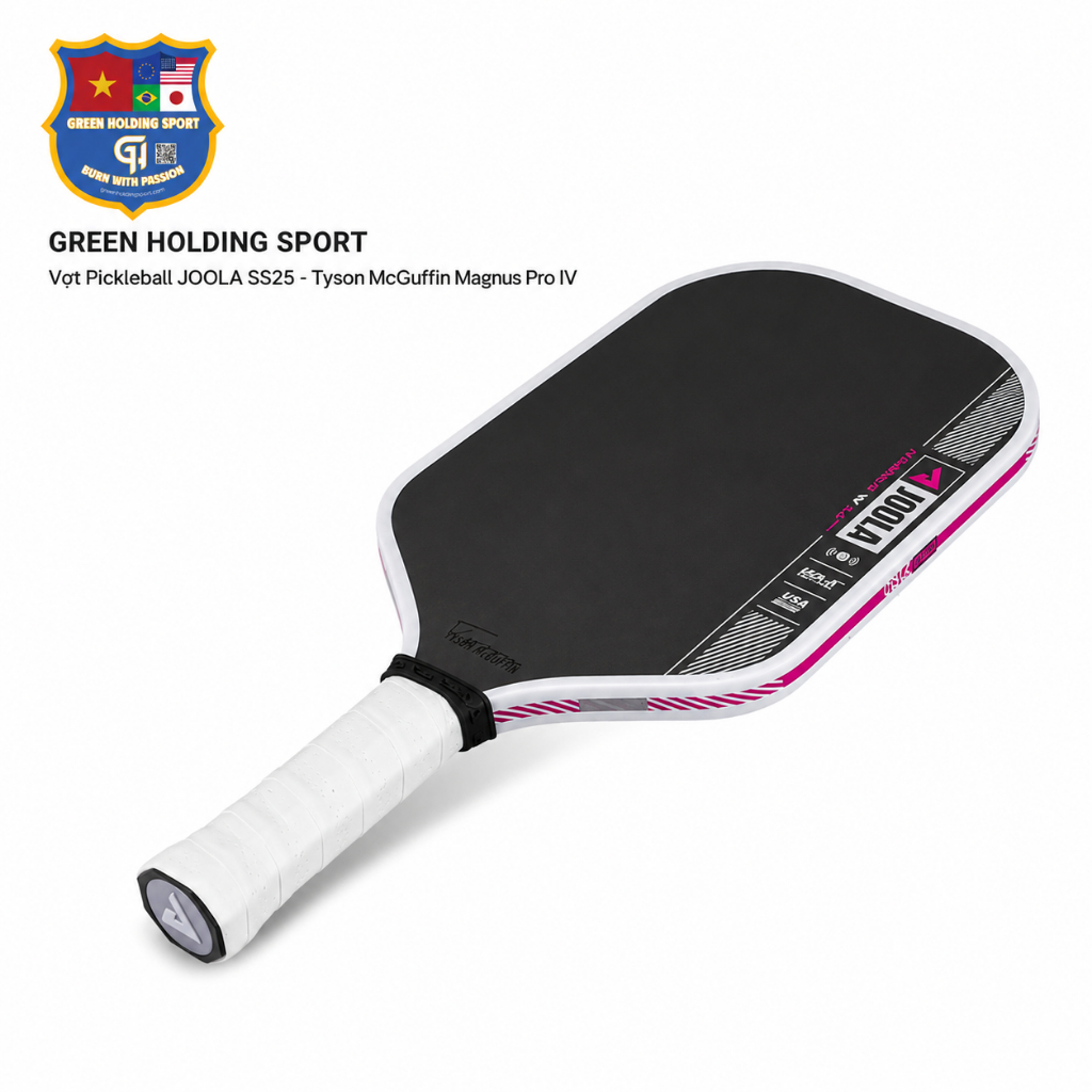 Vợt Pickleball Joola SS25 - Tyson McGuffin Magnus Pro IV / Gen 4 - 14mm và 16mm - Grip êm