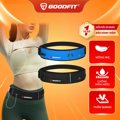 Túi đeo chạy bộ chống nước, phản quang, đai chạy bộ đựng điện thoại GoodFit GF119RB