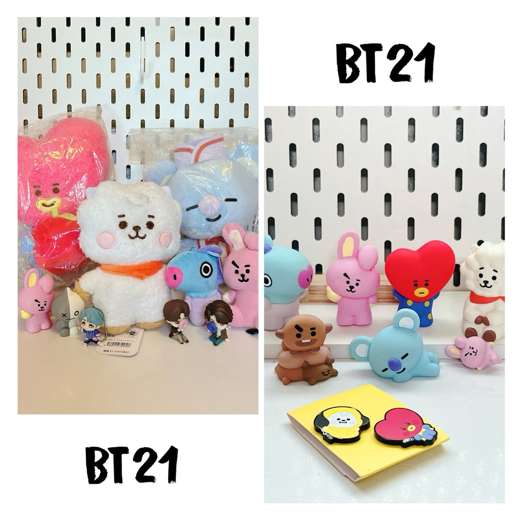 [Xem mô tả] Tổng hợp goods gấu bông, mô hình móc khoá nhân vật Chính hãng BTS BT21 Tiny Tan K-Pop
