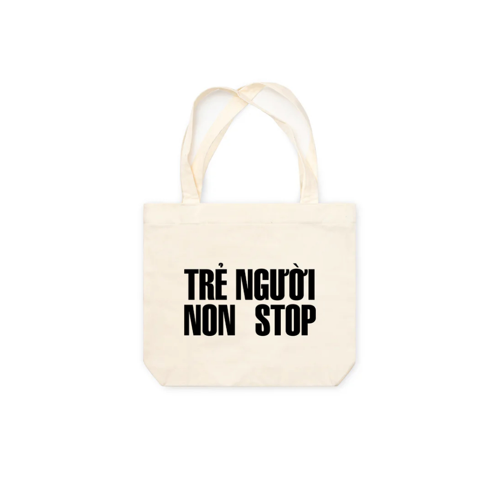 Túi Tote Canvas MemeWear - Trẻ Người Nonstop