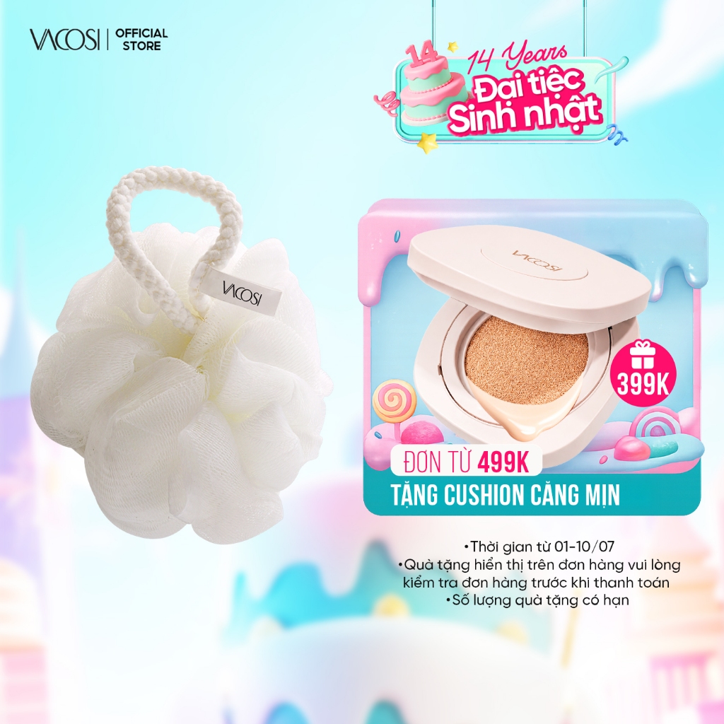 Bông Tắm VACOSI PLASTIC BATH SPONGE - BP21
