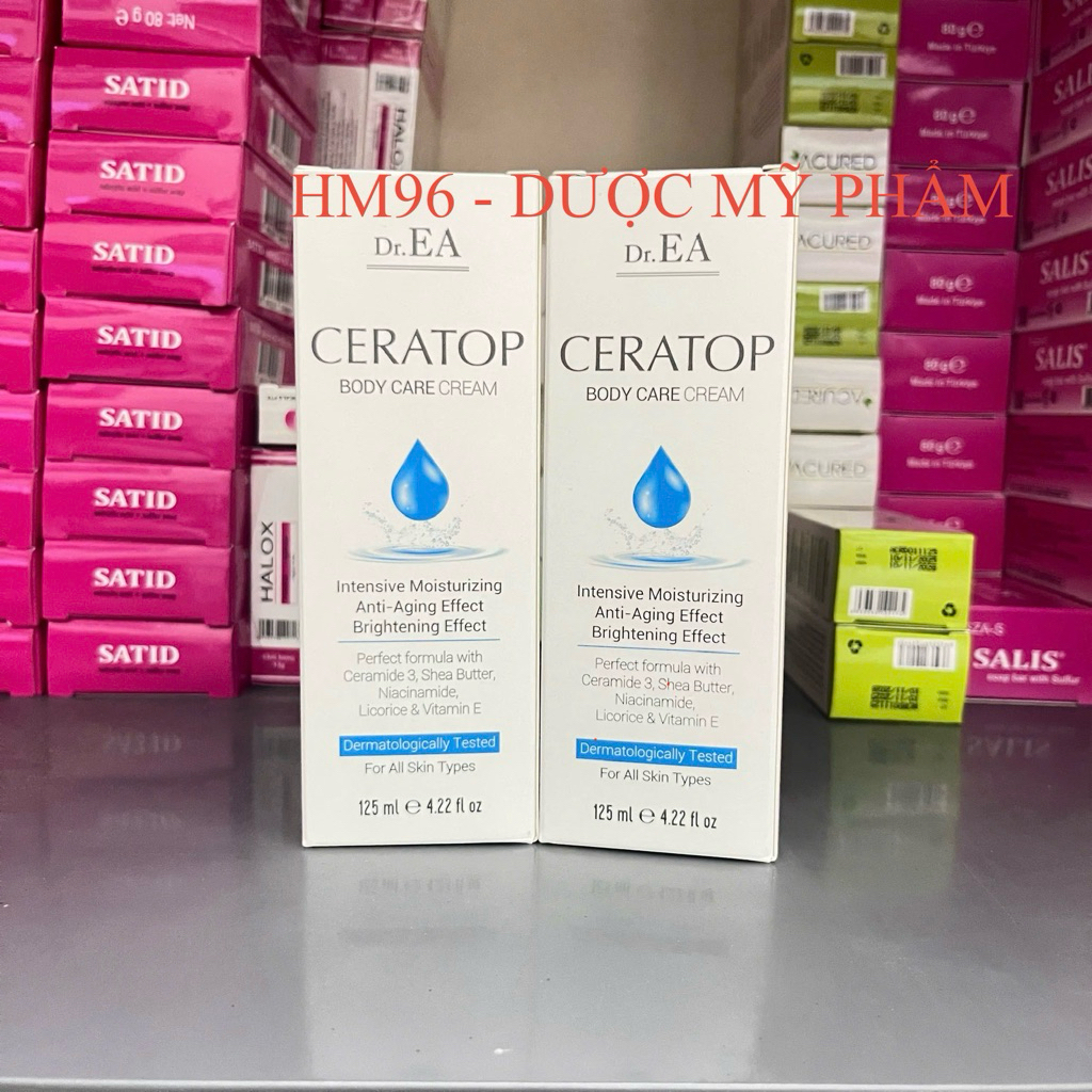 KEM BÔI DA DR.EA CERATOP BODY CARE CREAM 125ML